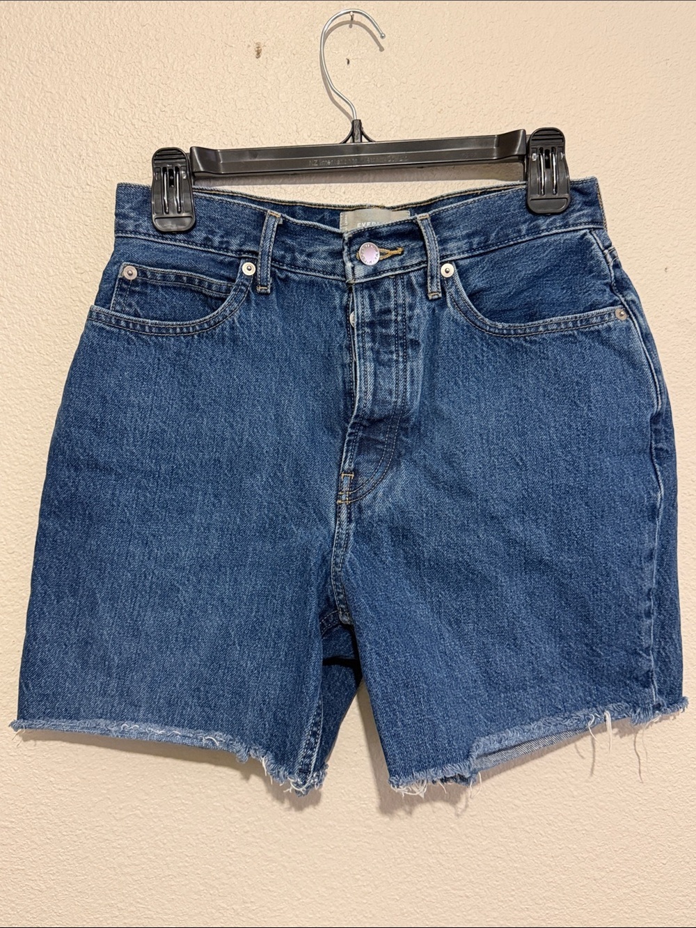 Everlane The Rigid Way High-Rise Denim Shorts - Picture 2 of 6